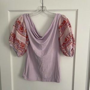 Free People Shoulder Blouse